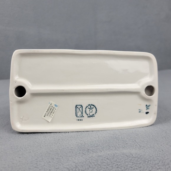 VTG Paul Sebastian Porcelana De Cuernavaca Porcelain Children on Sled Figurine - Picture 5 of 8